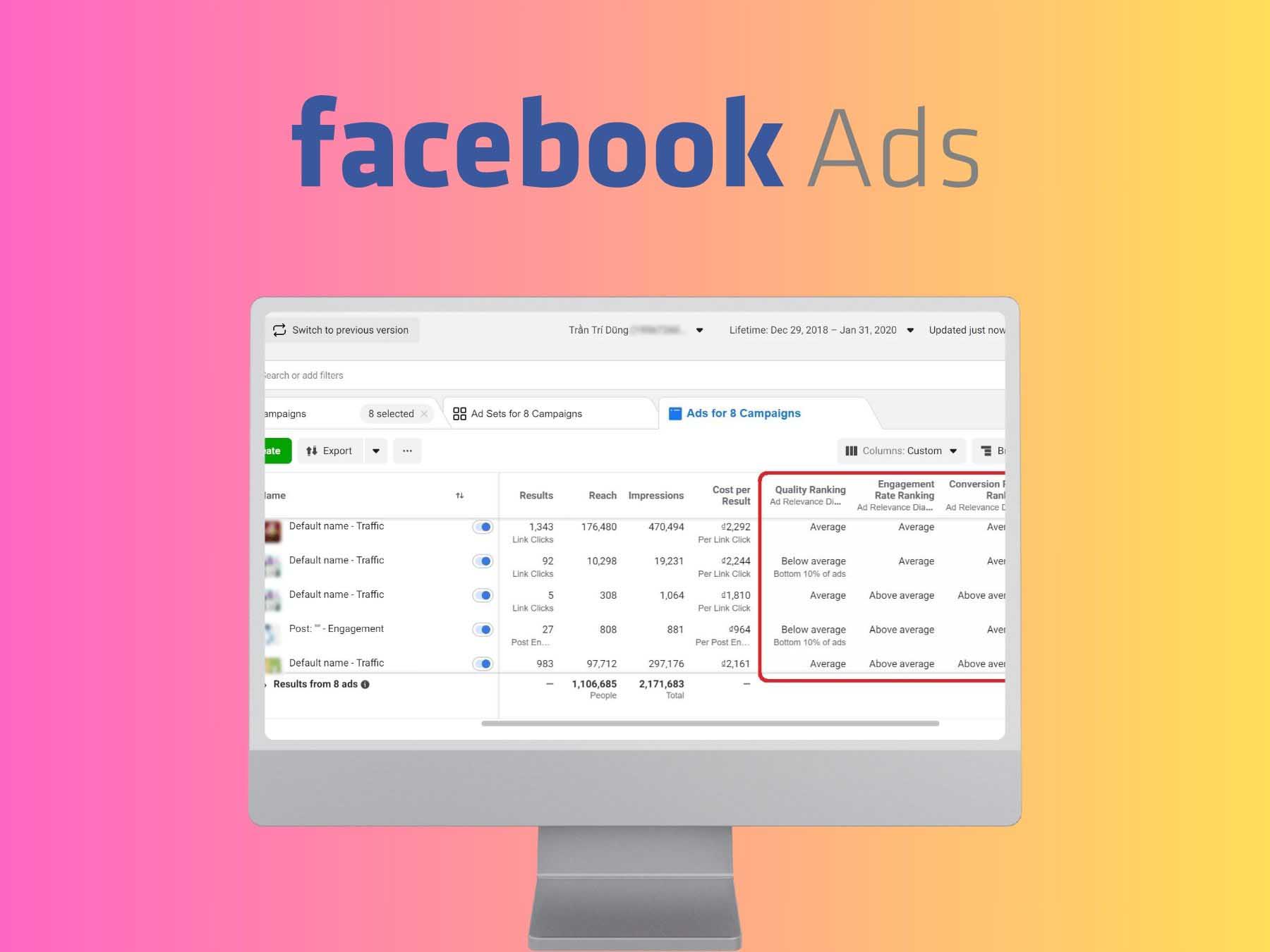Tuân thủ các bước kiểm tra tài khoản quảng cáo Facebook để đảm bảo hiệu quả