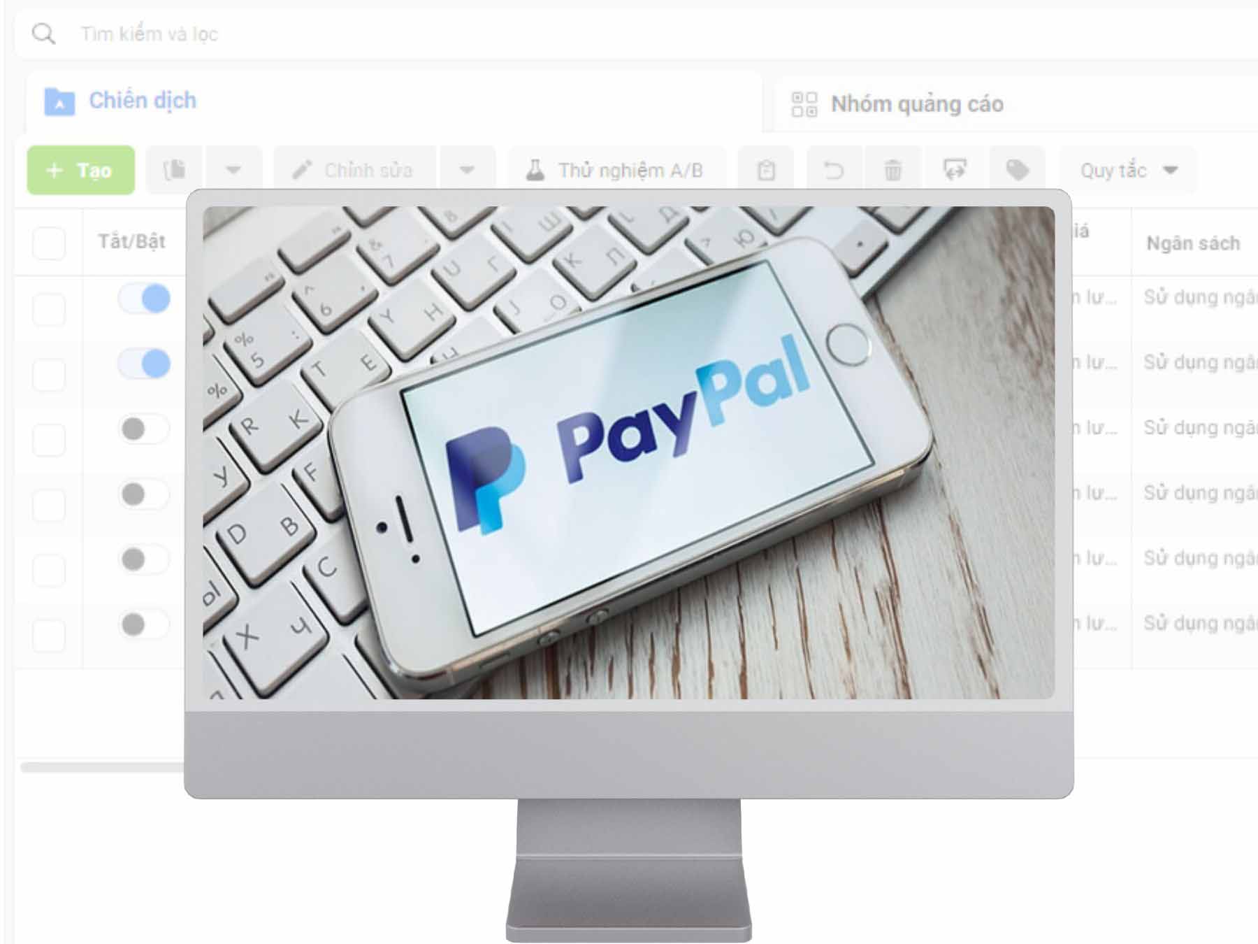 Cách nạp thêm tiền vào tài khoản quảng cáo Facebook qua PayPal